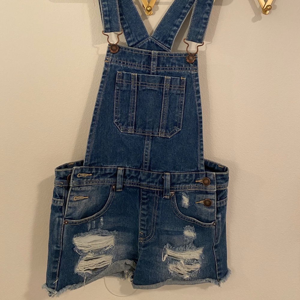 Denim Overalls